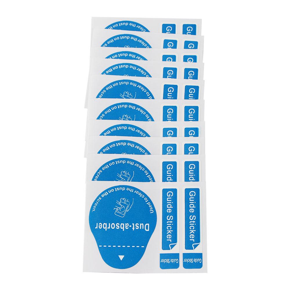 PC Tempered Glass Guide Sticke - Dust Removal Sticker 评论和价格