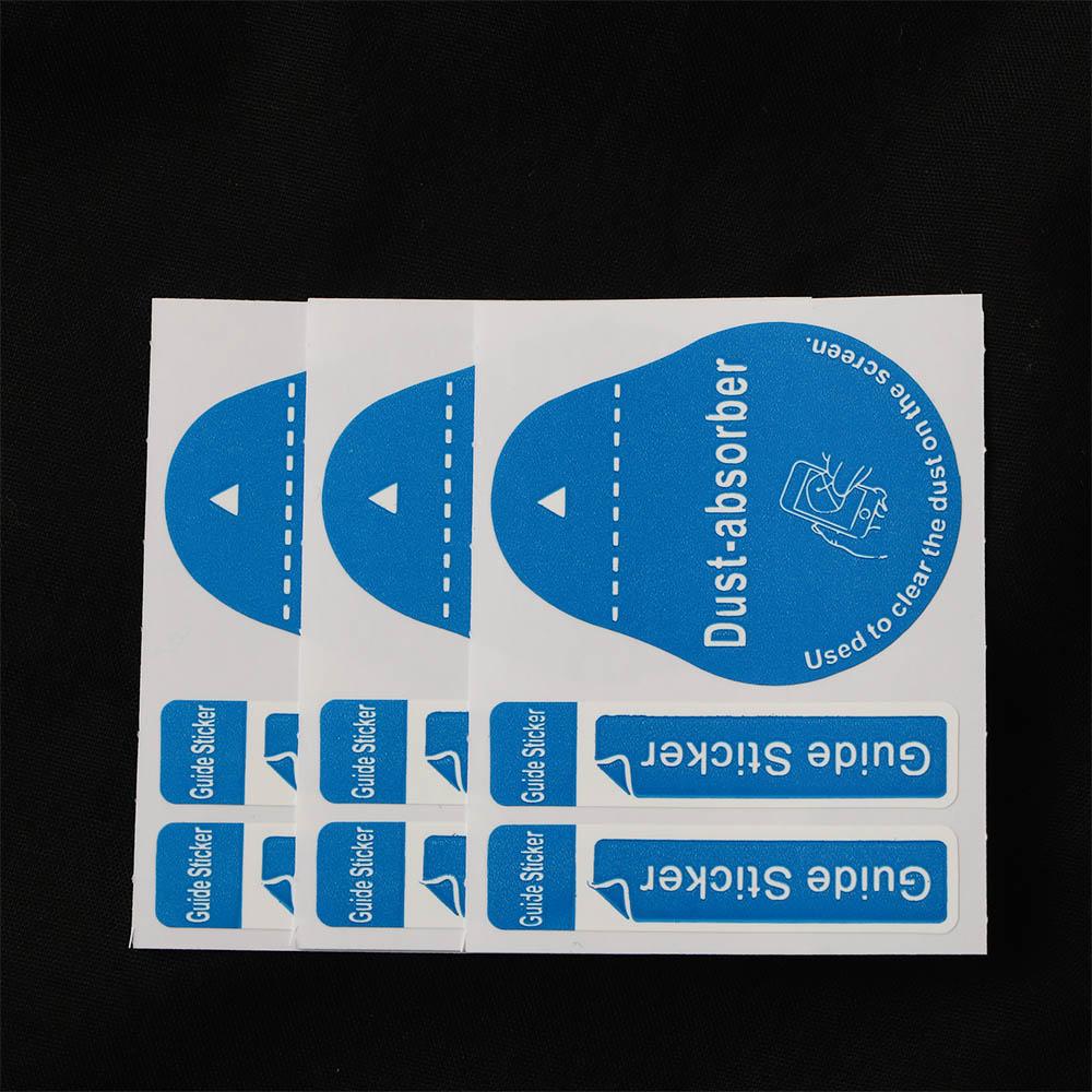 PC Tempered Glass Guide Sticke - Dust Removal Sticker 评论和价格