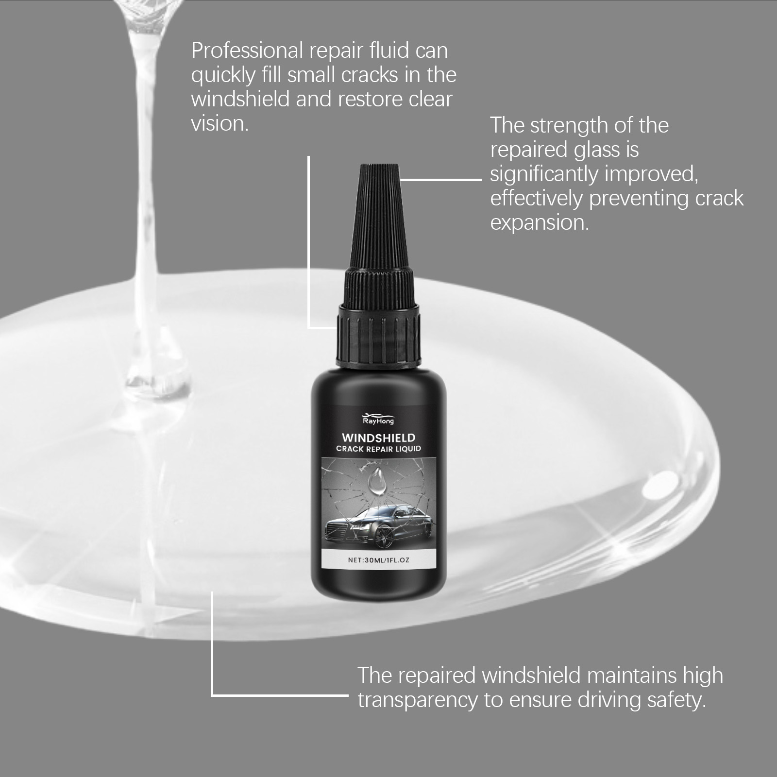 Windshield Repair Kit Quick Cu - Liquid Uv Glue Kit 评论和价格