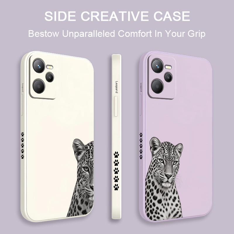 Cat Design Case For OPPO Realm - Realme C67 评论和价格